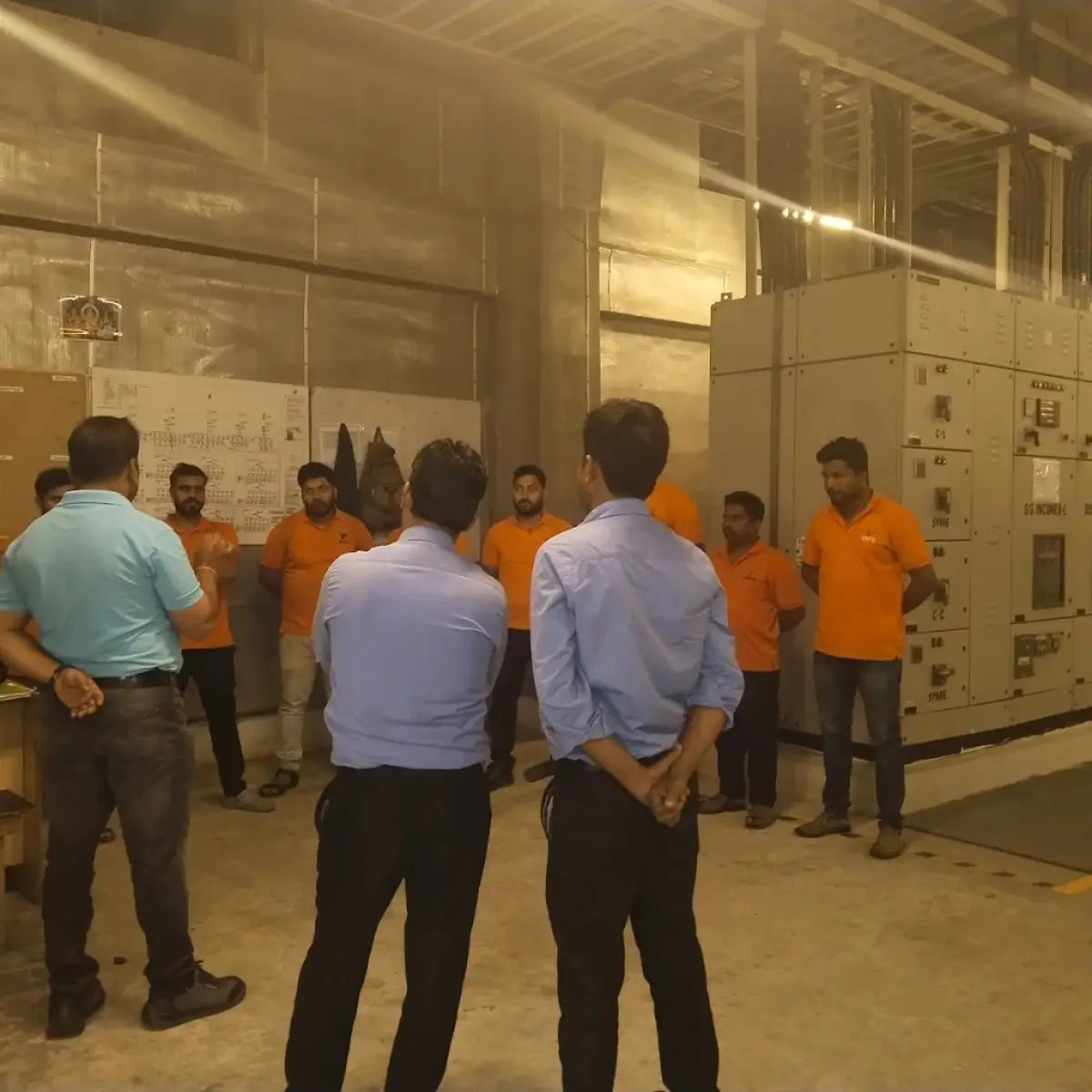 Electrical team